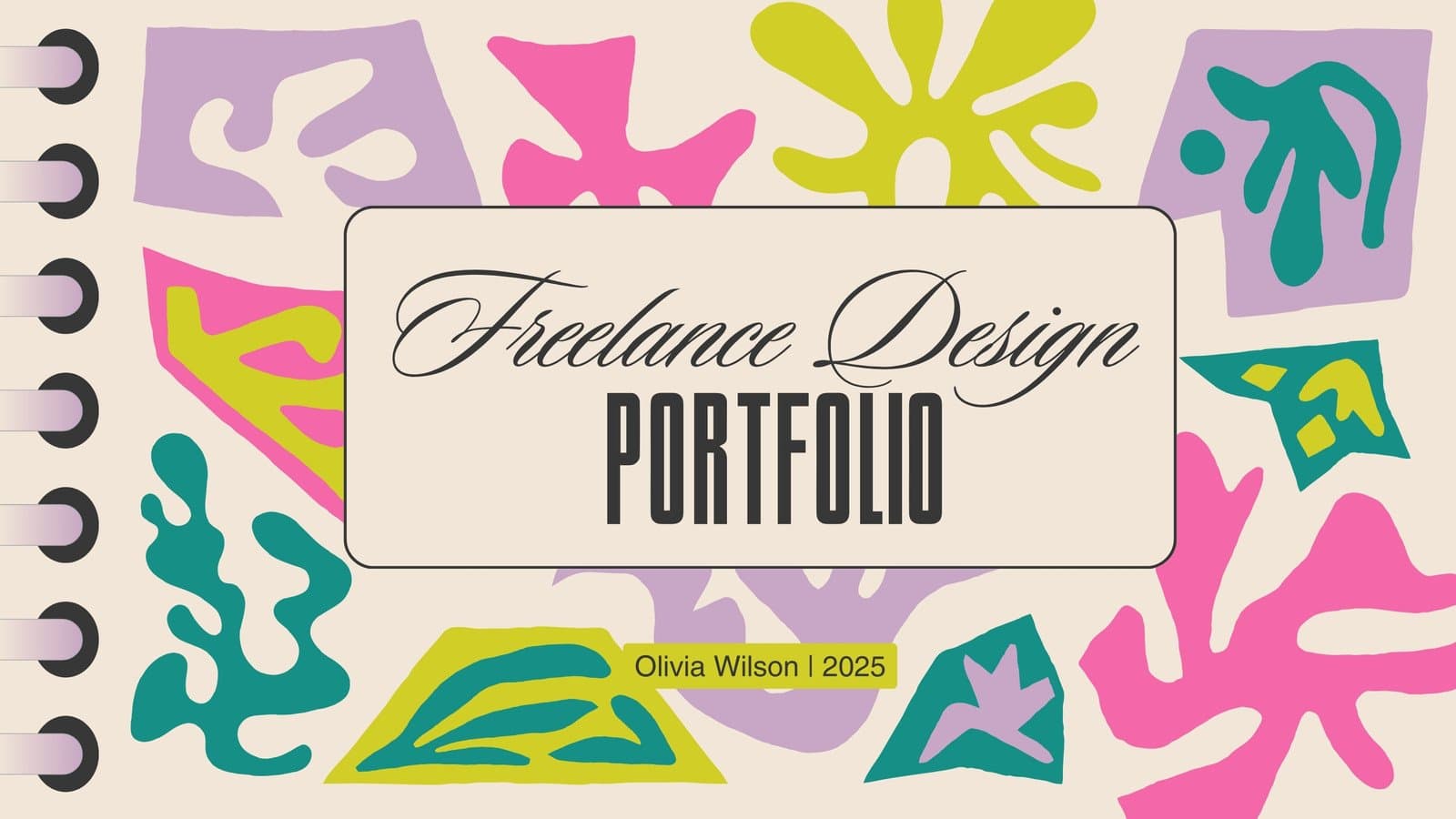 Canva colourful template