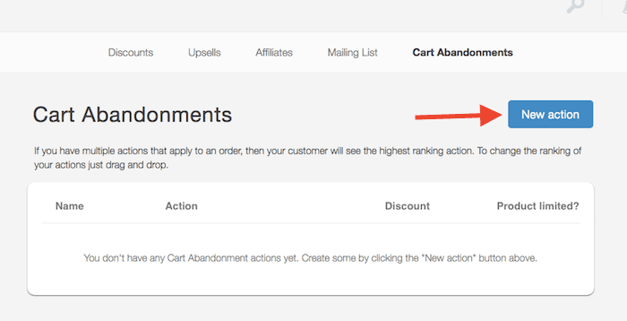 Using MailChimp's abandoned cart integration with SendOwl